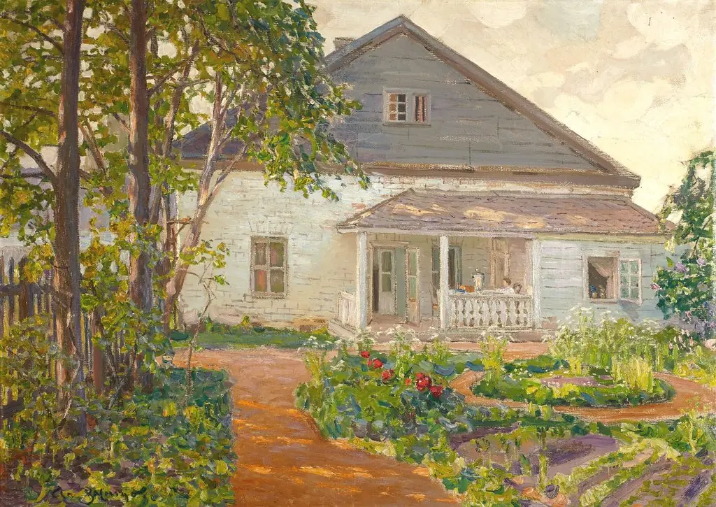 Summerhouse, by Apollinary Vasnetsov