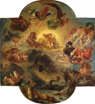 Apollo Slays Python