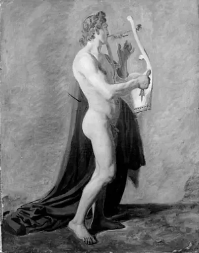 Apollo with his Lyre