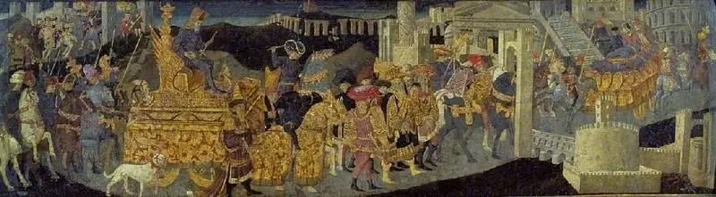 The Triumph of Scipio Africanus, by Apollonio di Giovanni