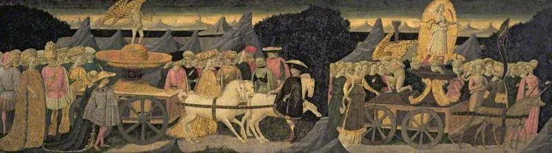 The Triumphs of Love and Chastity, by Apollonio di Giovanni, unspecified