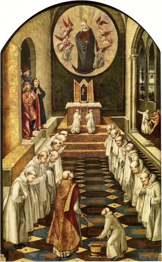 Apparition of the Virgin to a Community of Dominicans