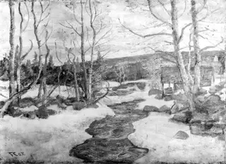 April at Lillehammer
