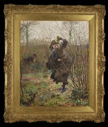 Spring, by ARA, Frederick Walker
