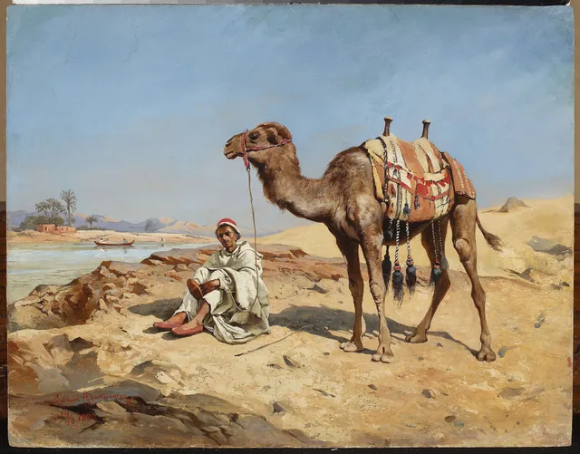 Arab in the desert