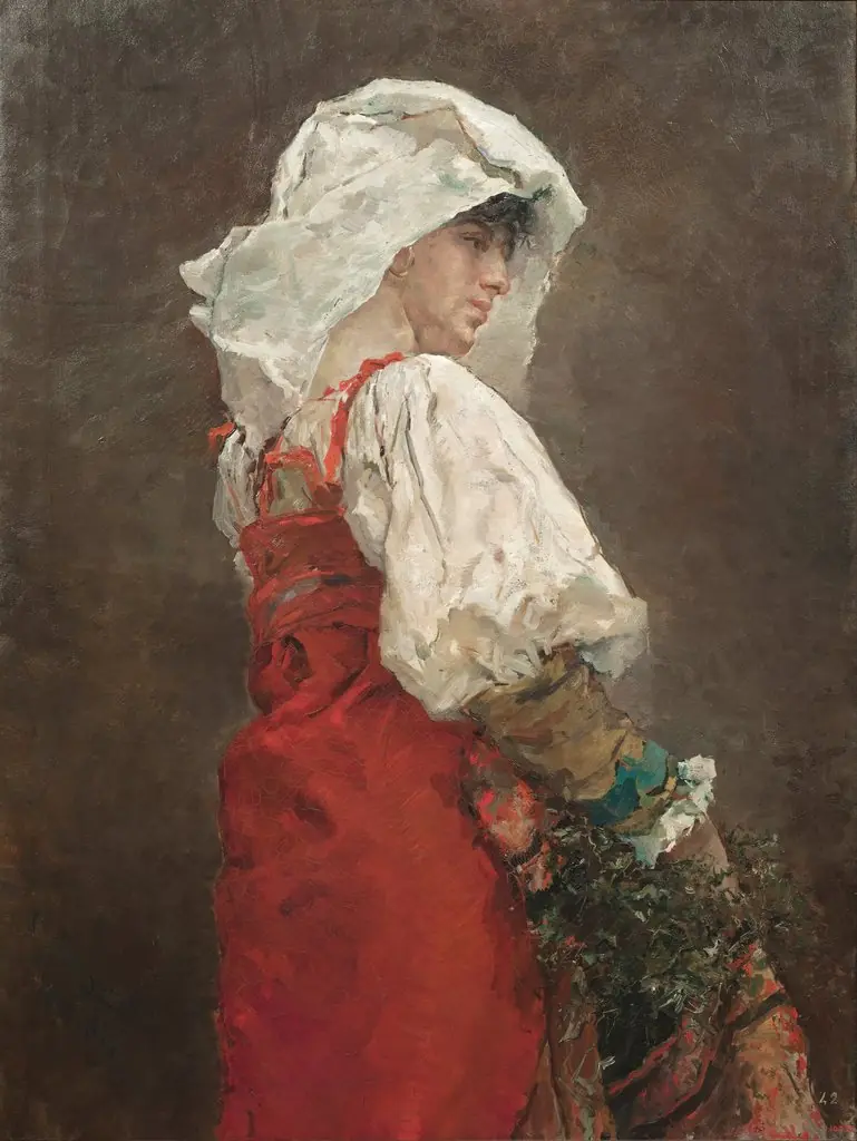 Peasant in Rome, by Arcadi Mas i Fontdevila
