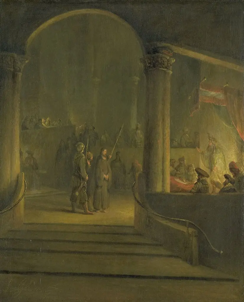 Christ before Caiphas, by Arent de Gelder
