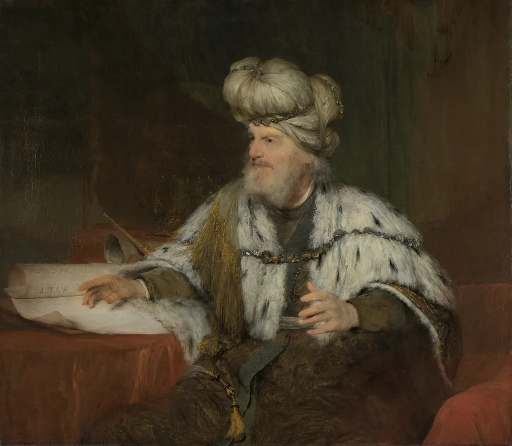 King David, by Arent de Gelder, oil, 1692