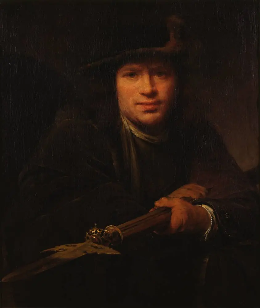 Man with a halberd, by Arent de Gelder