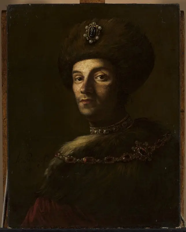 Portrait of a man in a turban, by Arent de Gelder