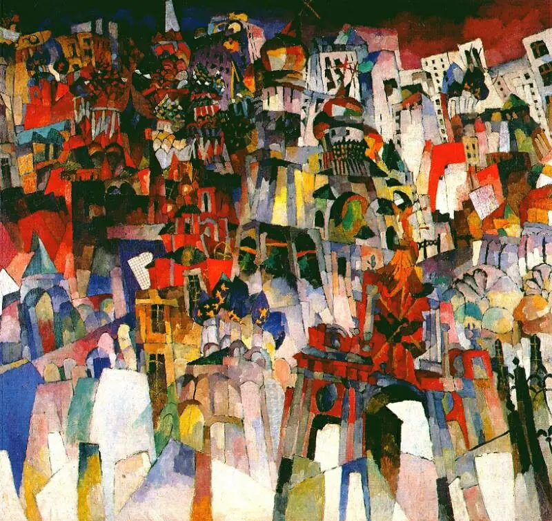 Moscow, by Aristarkh Lentulov