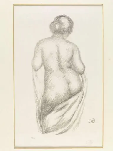 Femme vue de dos, by Aristide Maillol