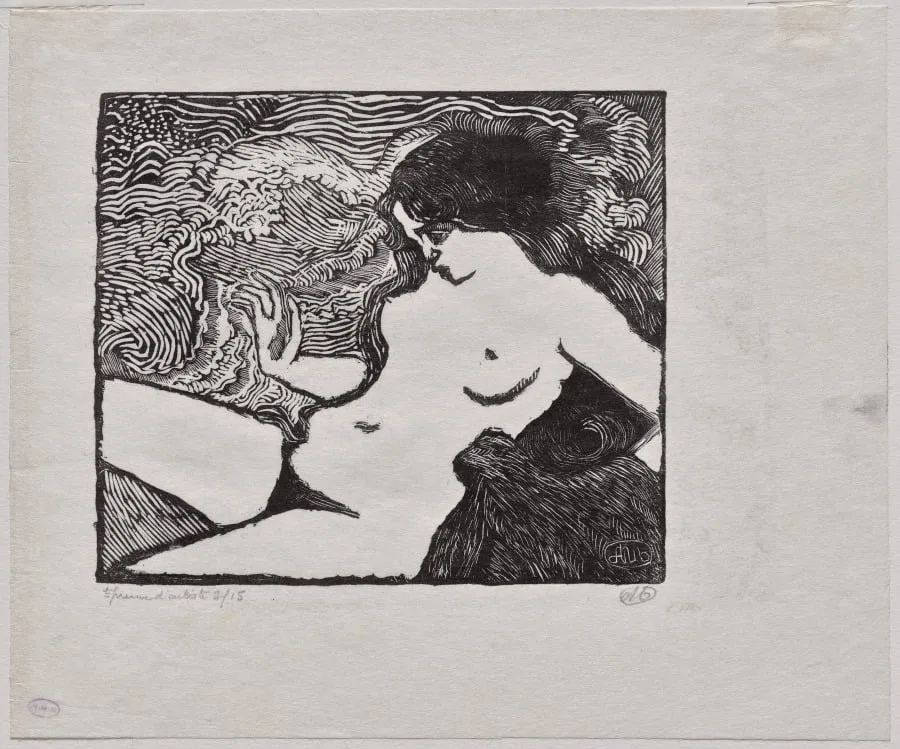 Wave, by Aristide Maillol, 1896
