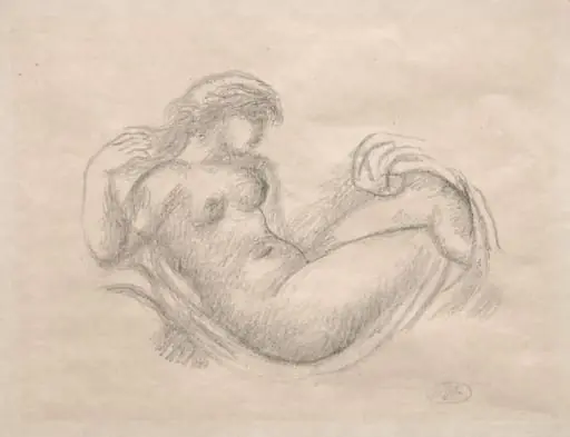Woman in Cradle, by Aristide Maillol