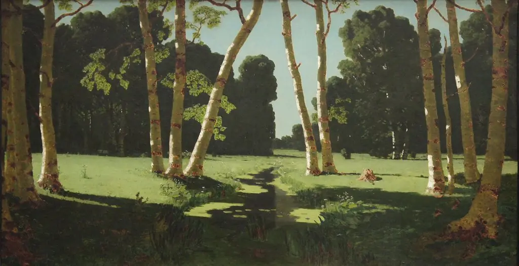 A Birch Grove, by Arkhip Kuindzhi