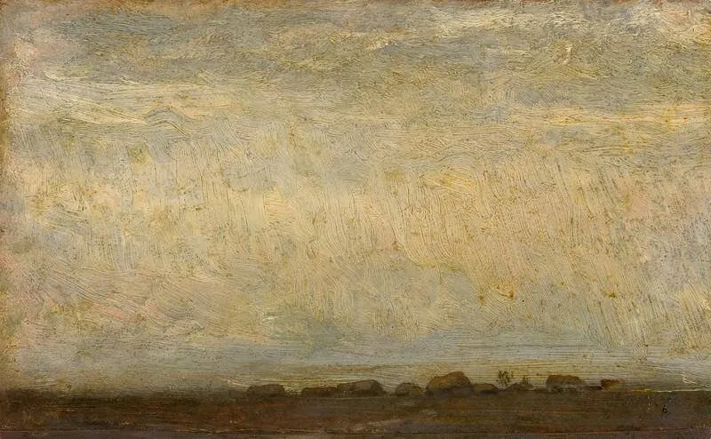 Autumn. Stormy day over the steppe, by Arkhip Kuindzhi, unspecified, 1875
