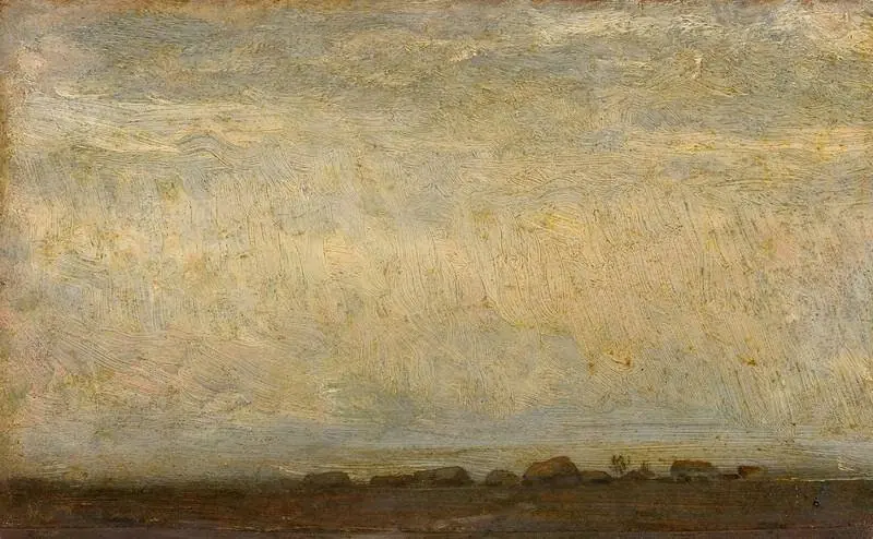 Autumn. Stormy day over the steppe, by Arkhip Kuindzhi