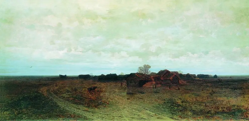 Kuindzhi Forgotten village, by Arkhip Kuindzhi