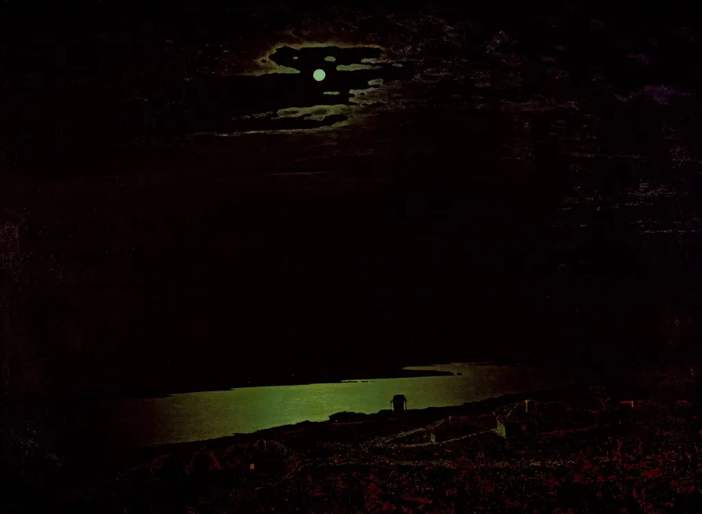 Night on the Dniepr, by Arkhip Kuindzhi, oil, 1892