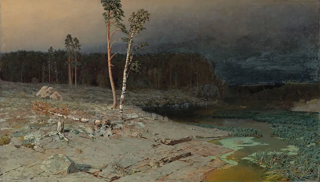 On the Island of Valaam, by Arkhip Kuindzhi, unspecified, 1873