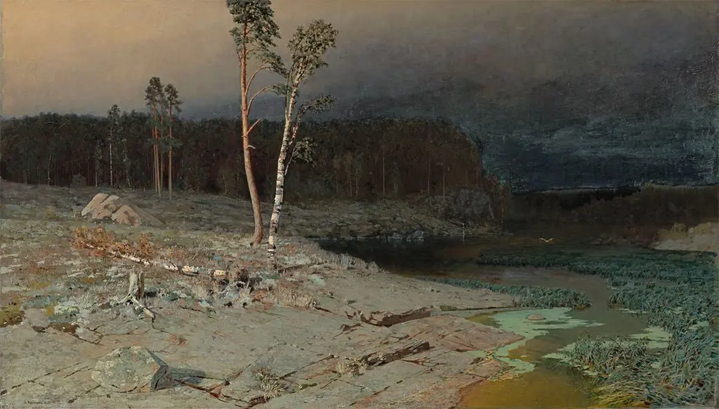 On the Island of Valaam, by Arkhip Kuindzhi