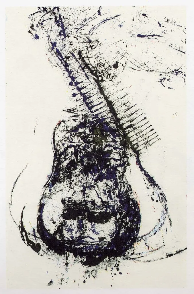 Untitled, by Arman, ink, 1976