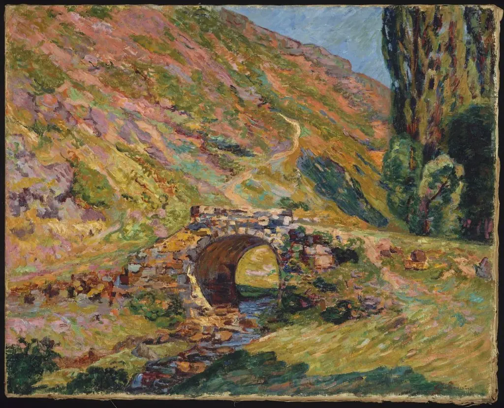 Bridge in the Mountains, by Armand Guillaumin