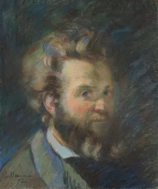 Self-Portrait, by Armand Guillaumin, 1872