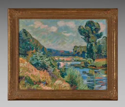 The Banks of the Marne at Charenton, by Armand Guillaumin