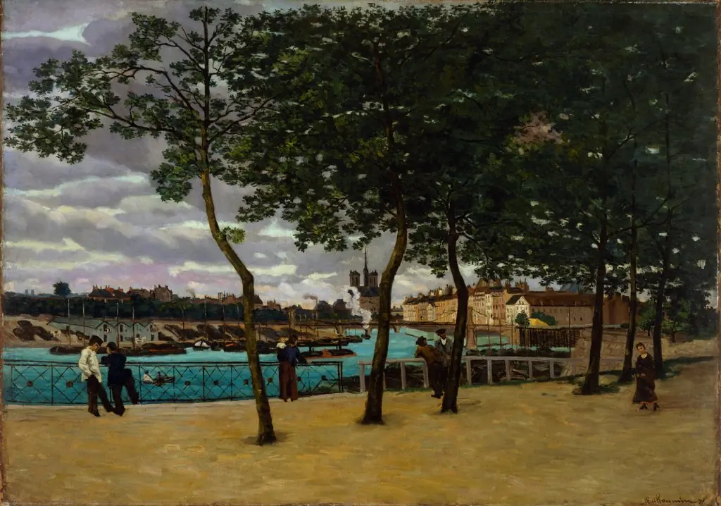 View of the Seine, Paris, by Armand Guillaumin