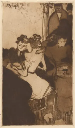 Le Bar, by Armand Séguin