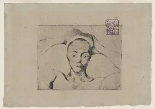 Nude with Hands Behind Her Head (Nue avec les mains derrières la tête), by Armand Séguin