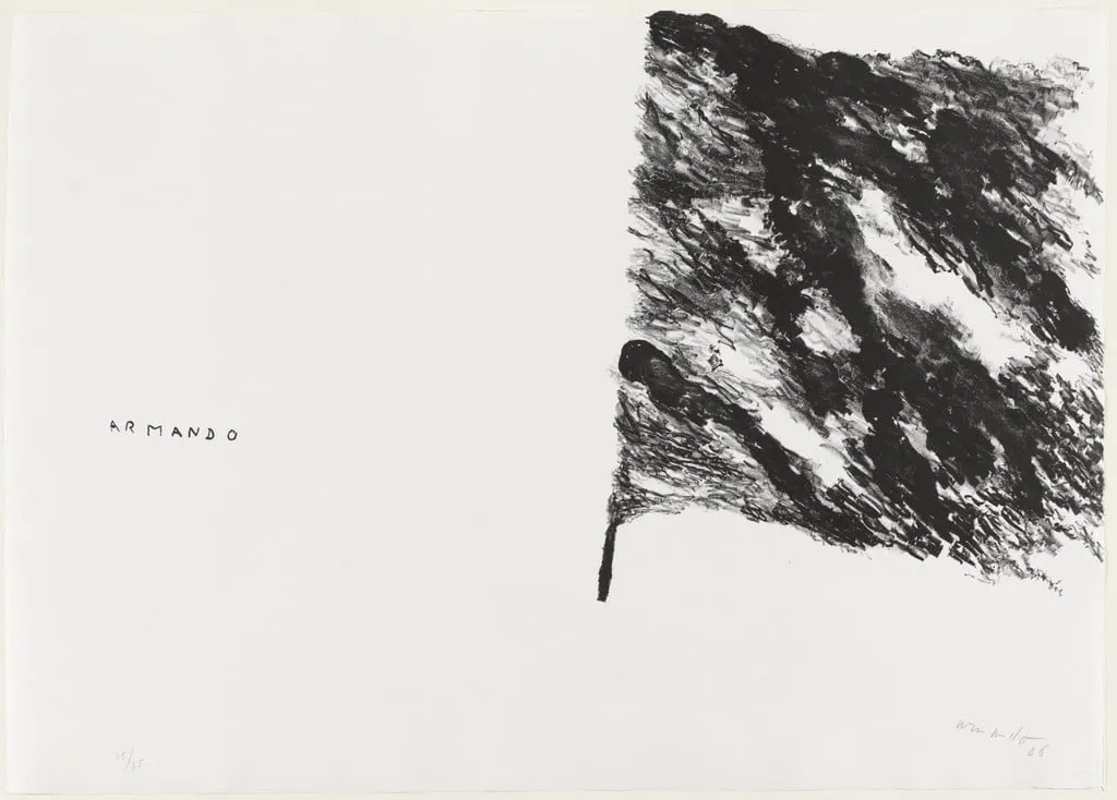 Untitled, by Armando, ink, 1986
