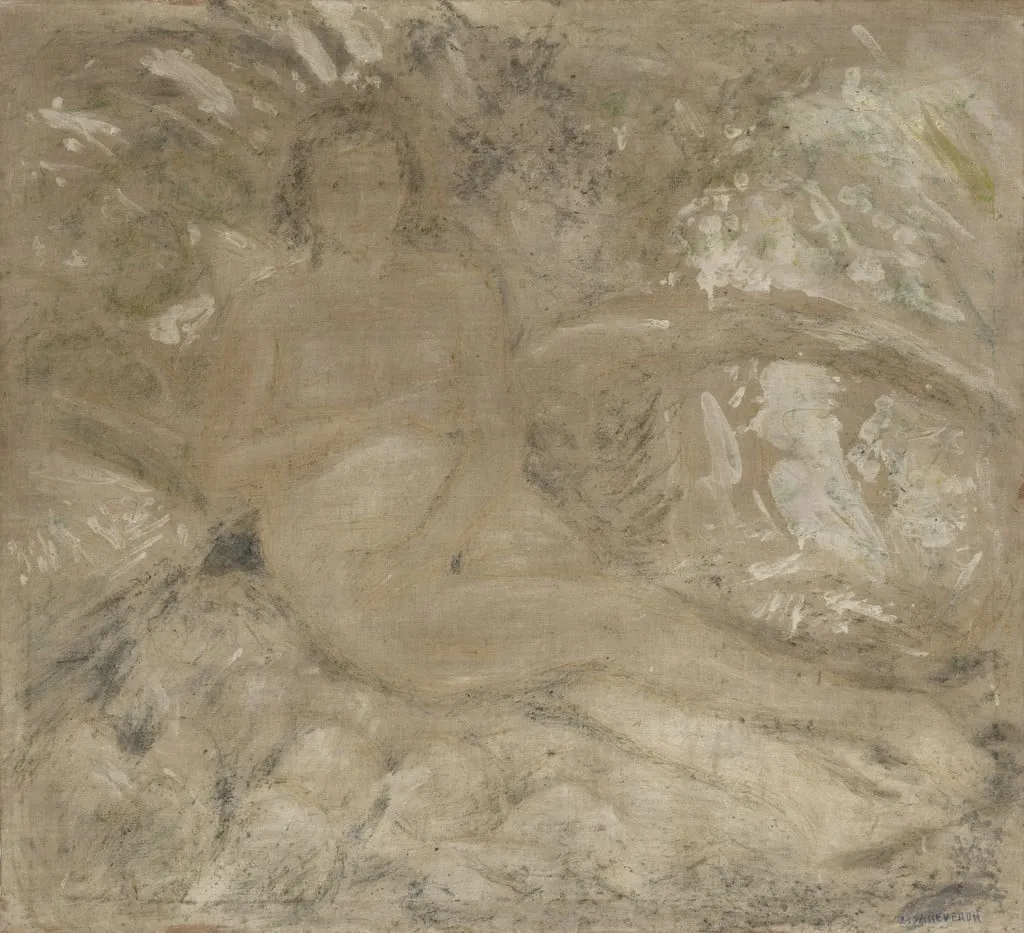 Untitled, by Armando Reverón, oil, 1939