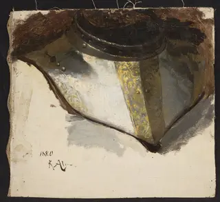 Armour bevor of Late Renaissance, study