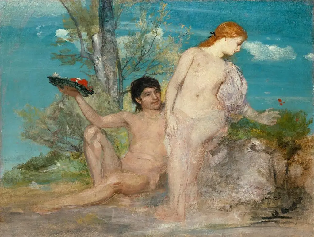 Idyll, by Arnold Böcklin