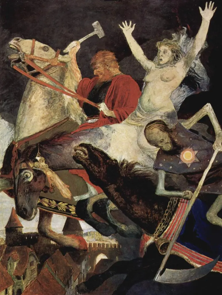 War, by Arnold Böcklin