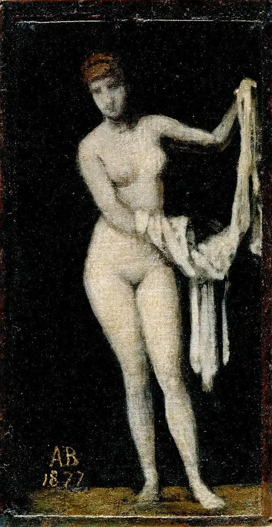 Weibliche Figur, by Arnold Böcklin