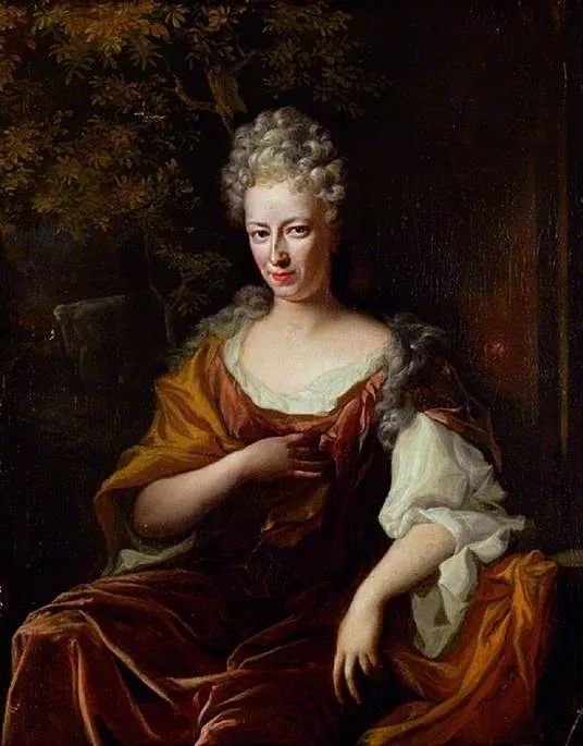 Portrait of a lady, by Arnold Boonen, oil, 1700