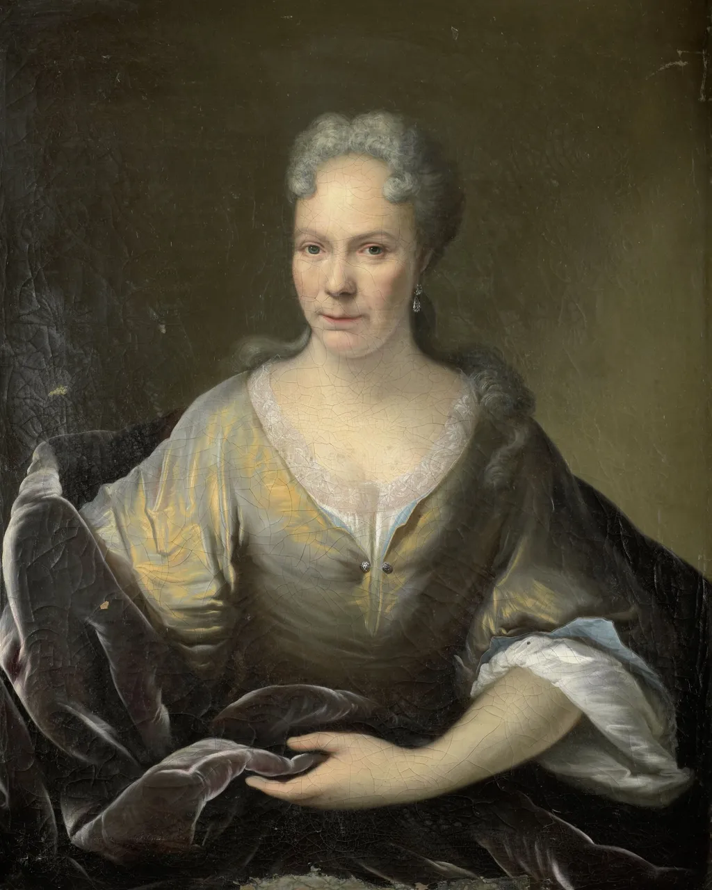 Portrait of a Woman, by Arnold Boonen, oil, 1720