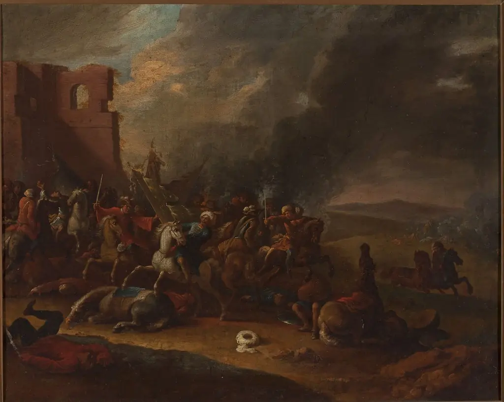 Battle with the Turks, by Arnold Frans Rubens