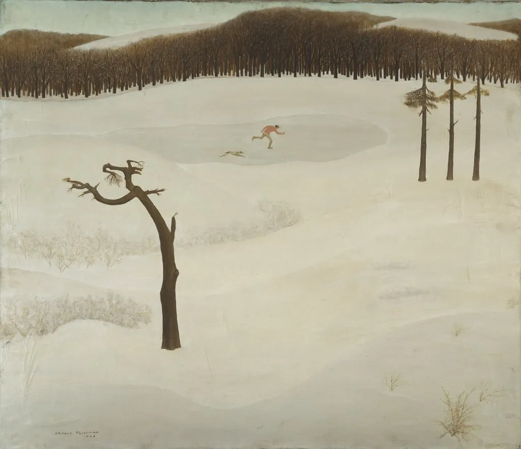 Untitled, by Arnold Friedman, oil, 1926