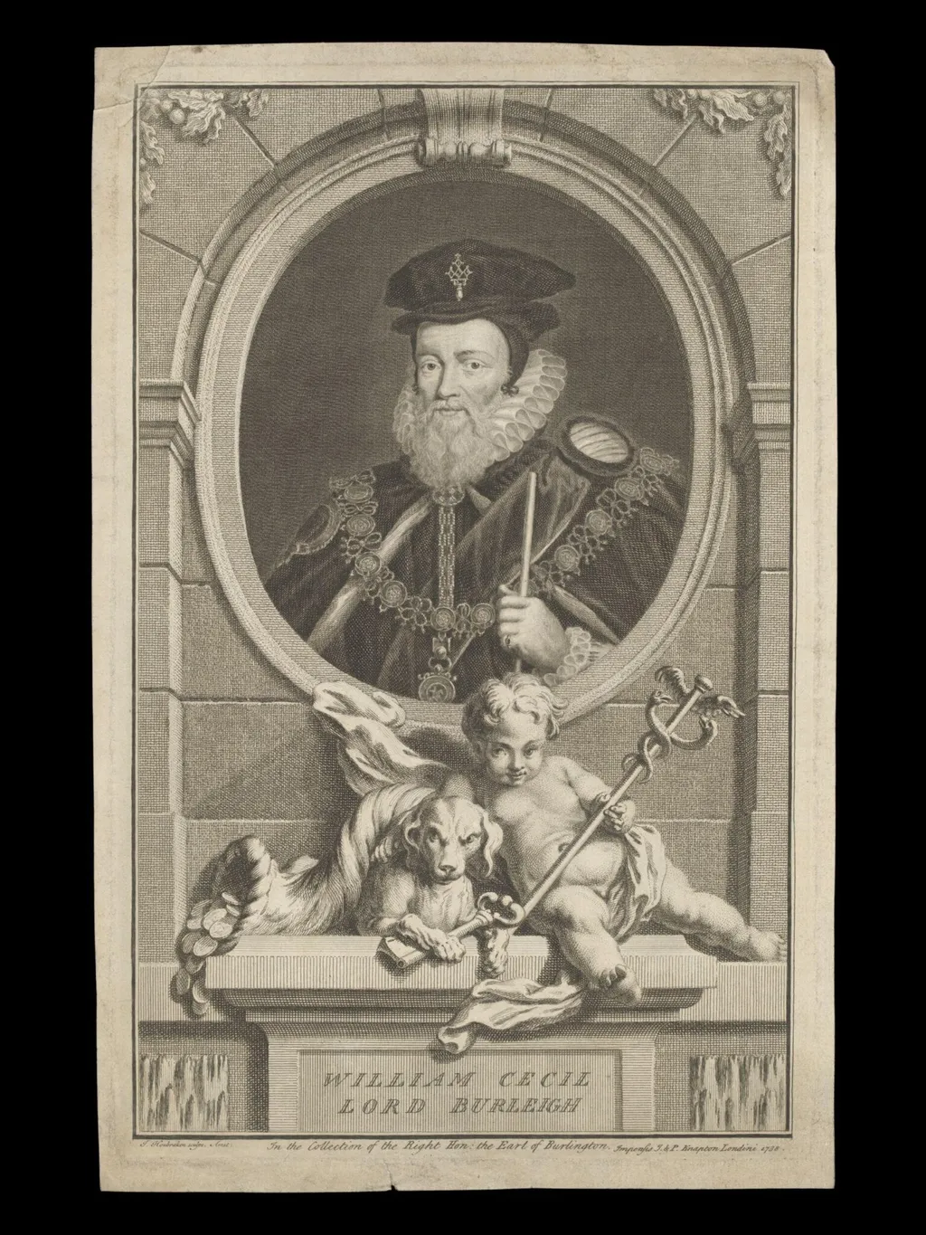 H Beard Print Collection, by Arnold Houbraken