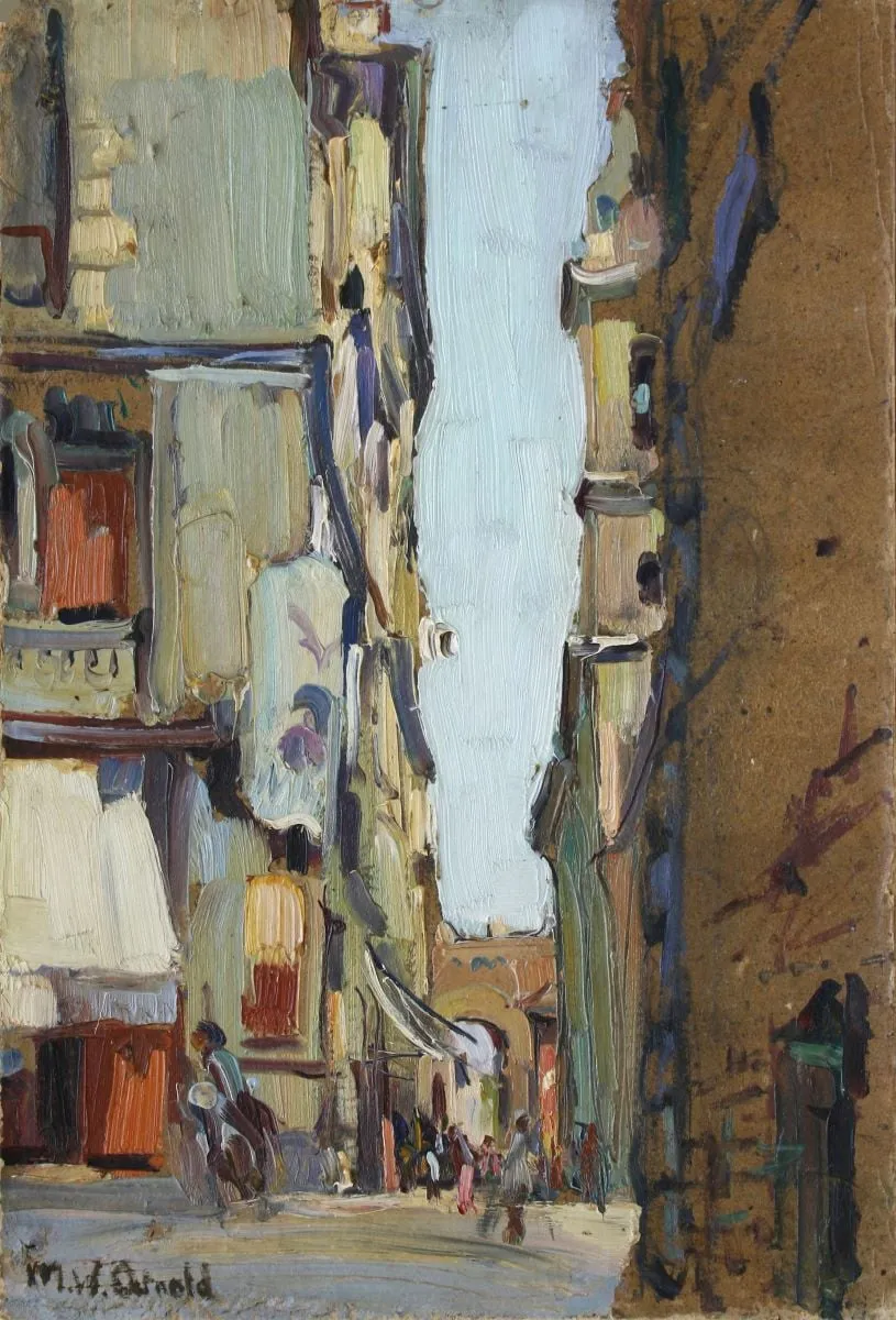 Stradă, by Arnold Max Wexler, 1949