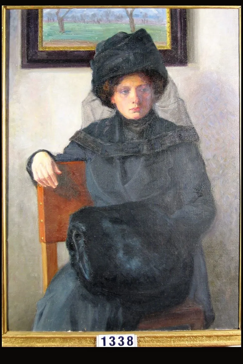 Portret de femeie, by Arnold Siegmund, unspecified