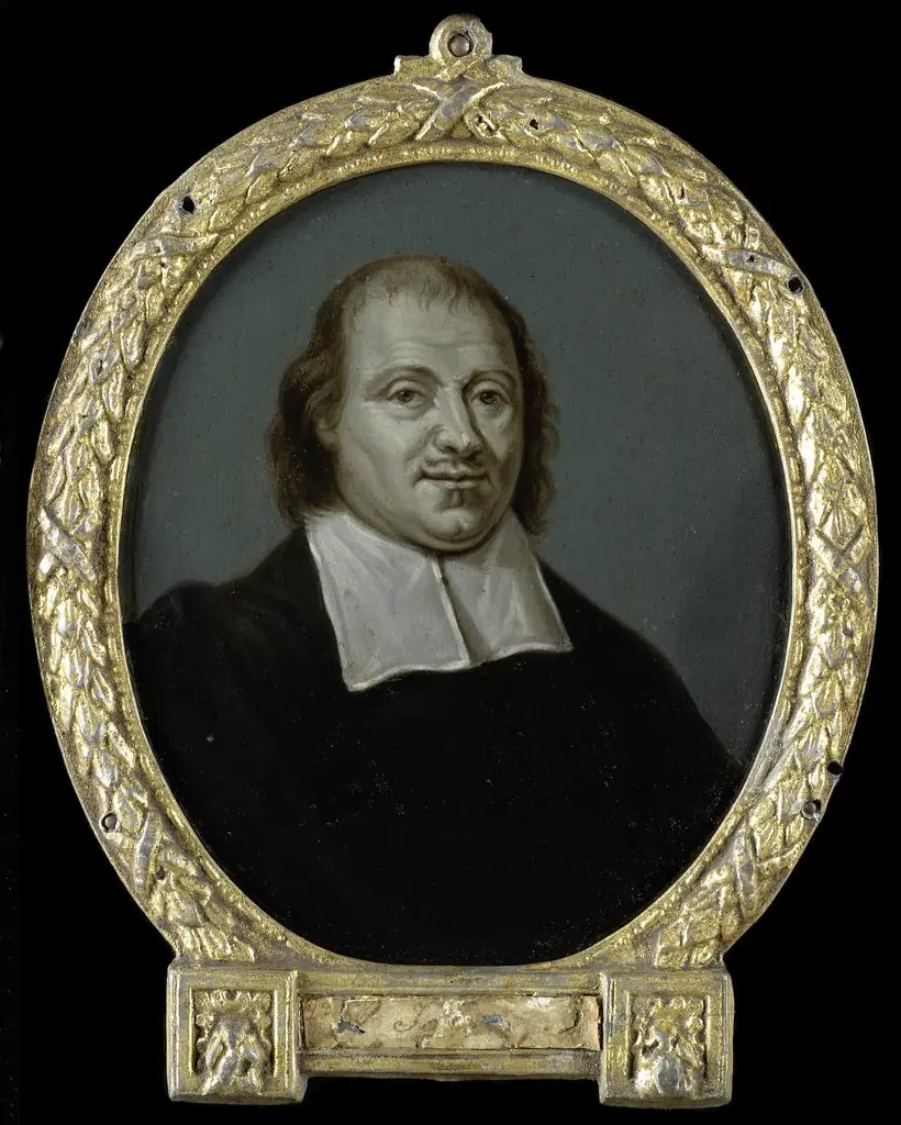 Portrait of Anthony Janssen van der Goes, Poet in Amsterdam, by Arnoud van Halen
