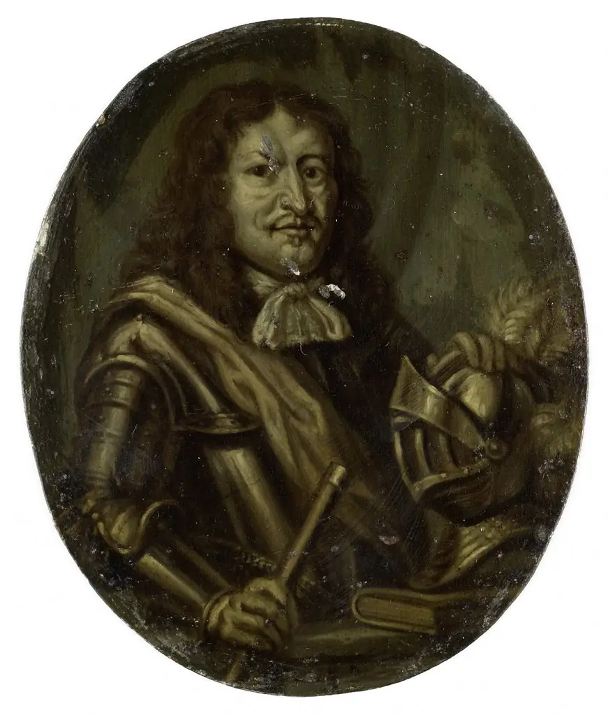 Portrait of Joan van Paffenrode, Baron of Ghussigny, Dramatic Poet, by Arnoud van Halen