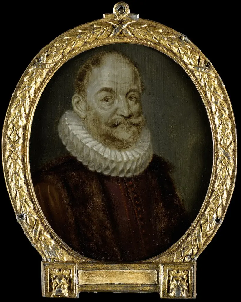 Portrait of Johannes Polyander à Kerckhoven, Professor of Theology in Leiden, by Arnoud van Halen