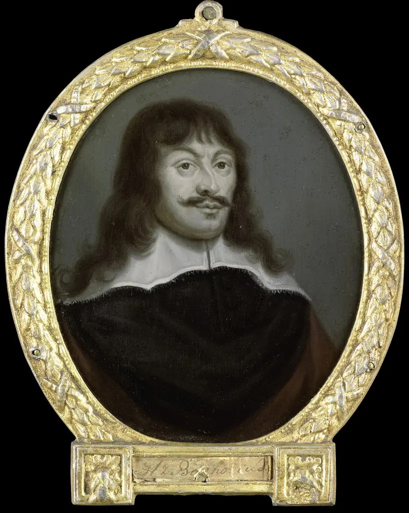 Portrait of Marcus Zuërius van Boxhorn, Historian and Professor at Leiden, by Arnoud van Halen