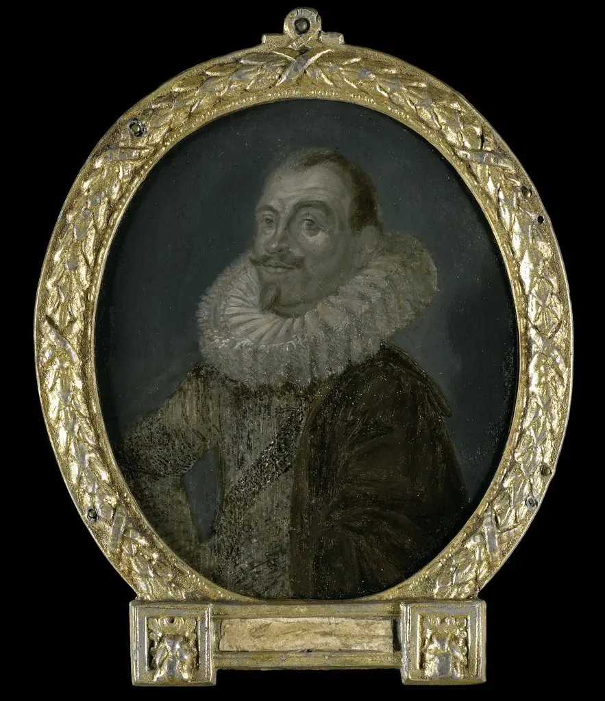 Portrait of Theodorus Rodenburgh, Diplomat and Dramatic Poet, by Arnoud van Halen
